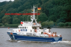 GFK Rumpf Polizeiboot BÜRGERMEISTER BRAUER 1:50
