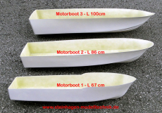GFK Rumpf Motorboot 2 L86