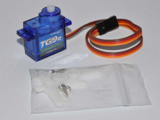 Micro Servo TG9e 9g 1,5kg 0,10sec Microservo RC für Heli & Flugzeug Turnigy