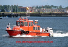 GFK Rumpf Lotsenversetzboot HOLTENAU - 1:20 63 cm