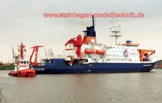 GFK Rumpf Forschungsschiff POLARSTERN - 1:100 118 cm