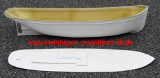 GFK Rumpf + Deck Dampf-Trawler - Modellmaßstab 1:35 126 cm