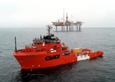 GFK Rumpf Ankerziehschlepper MAERSK DEE // ESVAGT OBSERVER / CONNECTOR - Modellmaßstab 1:50 113 cm