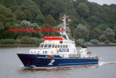 GFK Rumpf Polizeiboot BÜRGERMEISTER BRAUER 1:50