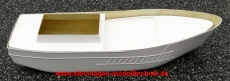 GFK Rumpf und Deck Tonnenleger LÜTJEOOG - 1:20 99 cm