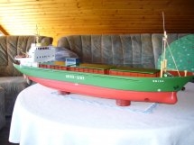 GFK Rumpf KÜMO JOHANNA Küstenmotorschiff - 1:80
