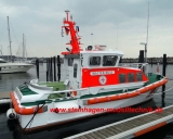 9,5 m Seenotrettungsboot der DGzRS GFK Rumpf und Deck