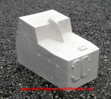 GFK Aufbau Krabbenkutter HAMDAN 18 - Modellmaßstab 1:20 87 cm