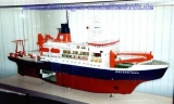 GFK Rumpf Forschungsschiff POLARSTERN - 1:100 118 cm