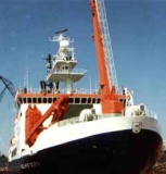 GFK Rumpf Forschungsschiff POLARSTERN - 1:100 118 cm